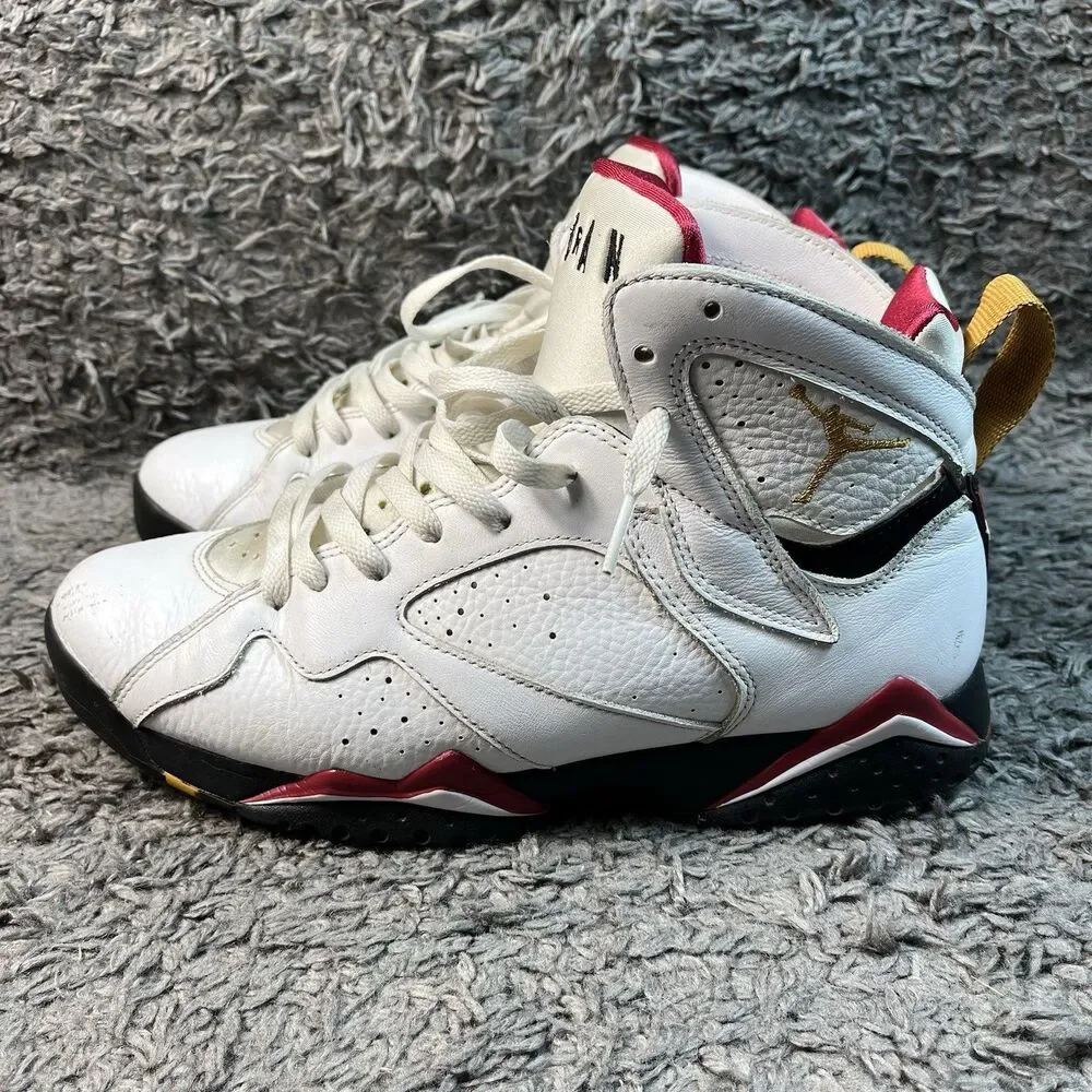 Air Jordan 7 Retro Cardinal 2022 Men's Sneakers Size 10